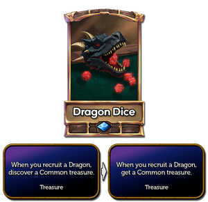 Dragon Dice now gives a random common treasure instead of letting you pick 1 of 3