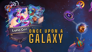 Announcement graphic showing luna and astro the wonder pup.