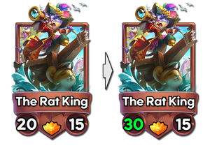 Rat king now has 30 base attack up from 20.