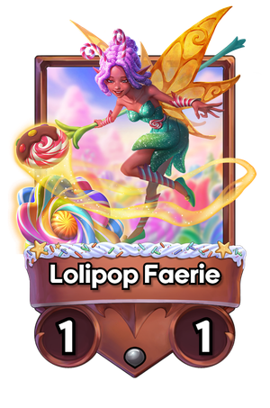 A Lolipop Faerie card.