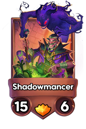 A Shadowmancer card.