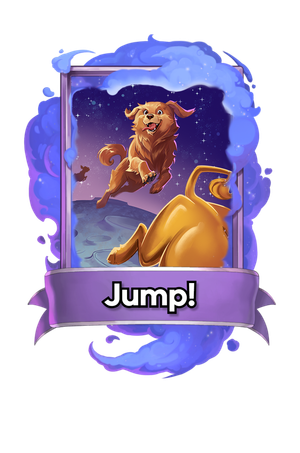 A Jump card.
