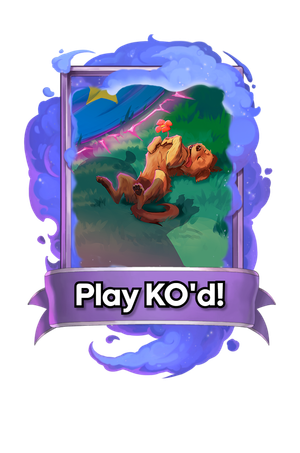 A Play KOd card.