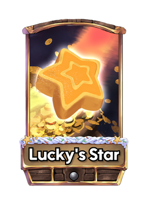 A Lucky's Star card.