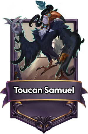 A Toucan Samuel card.